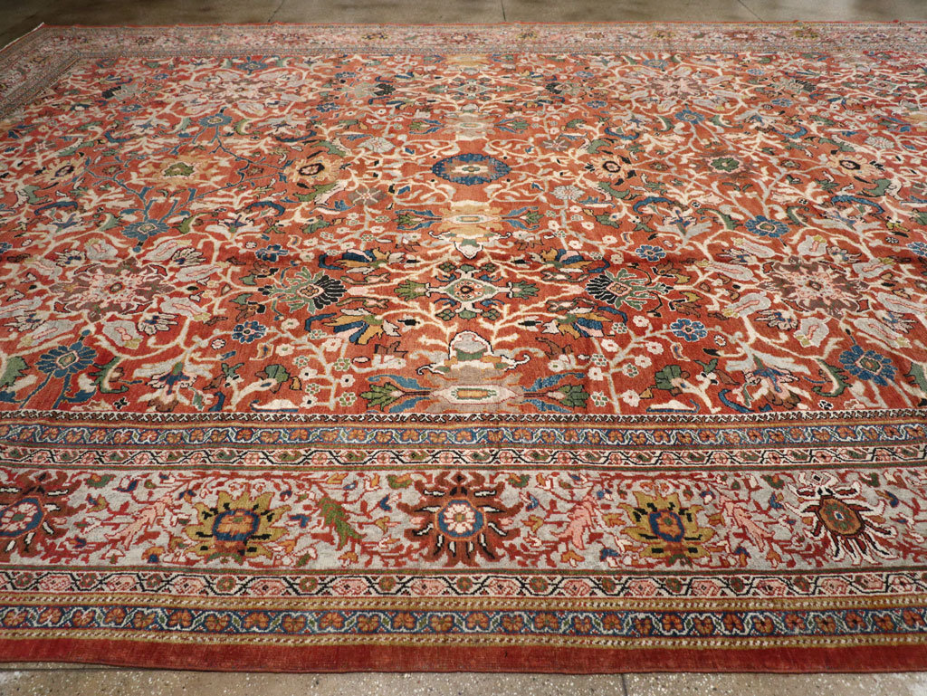 Antique Persian Mahal Carpet, No.20125 - Gss