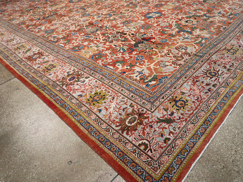 Antique Persian Mahal Carpet, No.20125 - Gss