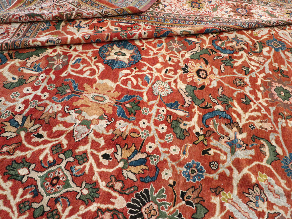 Antique Persian Mahal Carpet, No.20125 - Gss