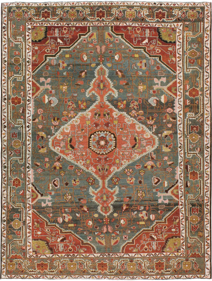 Antique Persian Malayer Rug, No.20135 - Gss