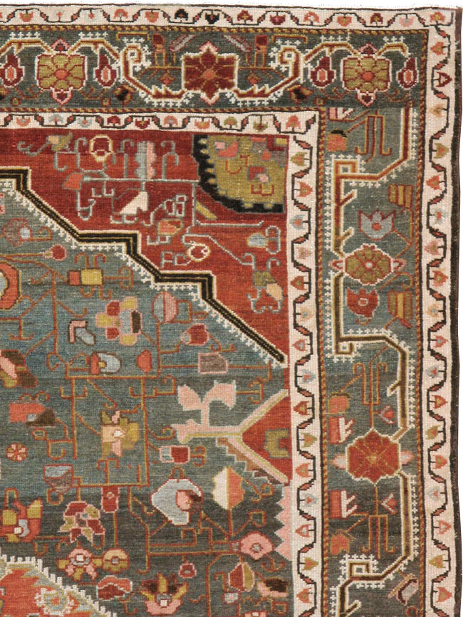 Antique Persian Malayer Rug, No.20135 - Gss