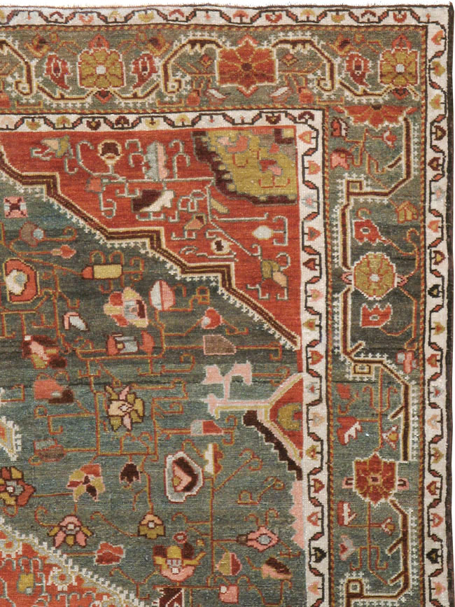 Antique Persian Malayer Rug, No.20135 - Gss