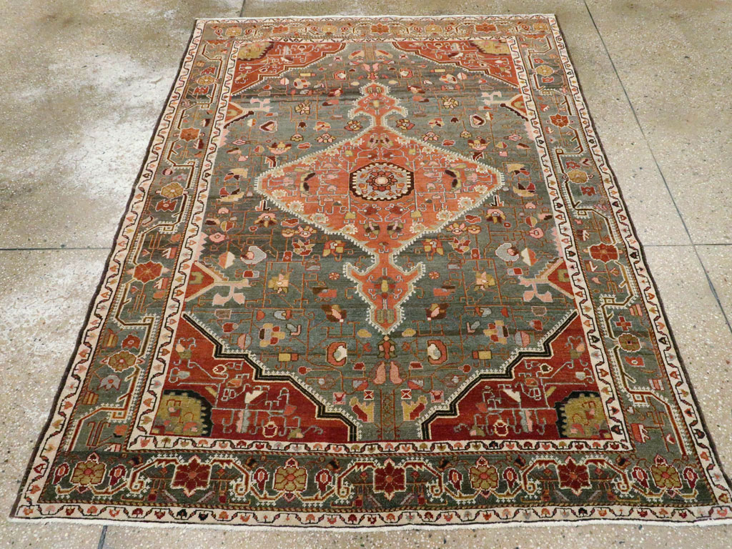 Antique Persian Malayer Rug, No.20135 - Gss