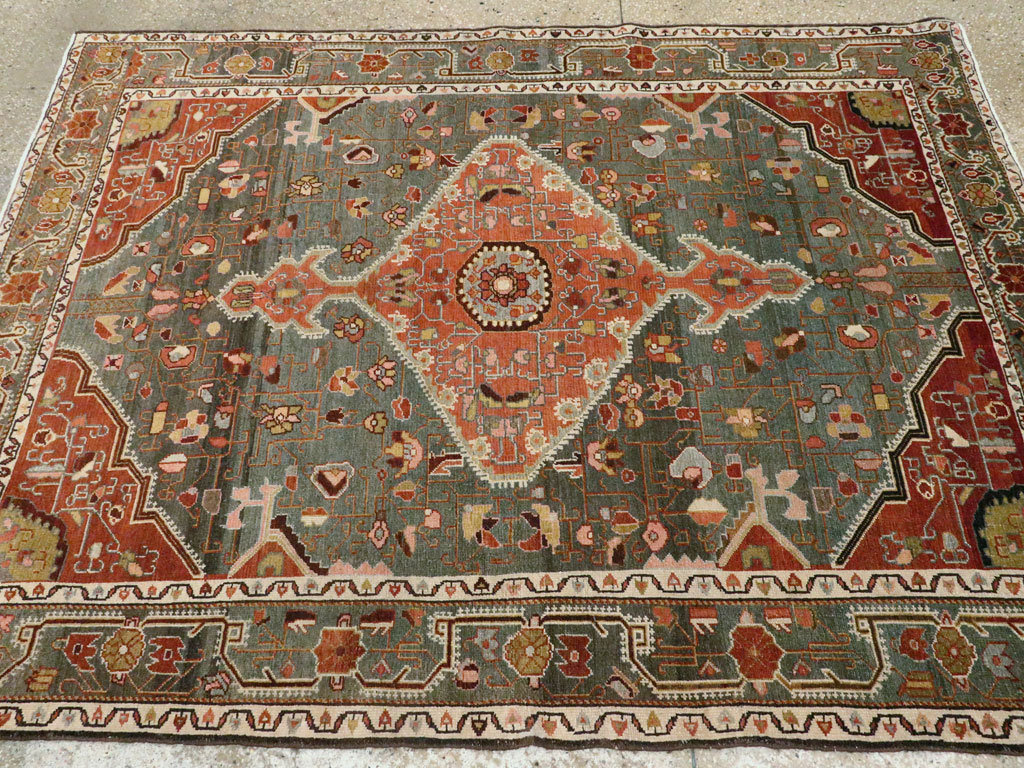 Antique Persian Malayer Rug, No.20135 - Gss