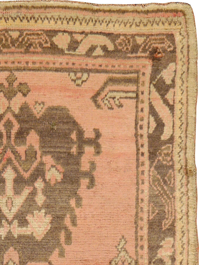 Antique Turkish Oushak Rug, No.20140 - Gss