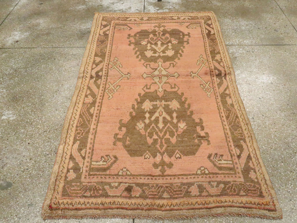 Antique Turkish Oushak Rug, No.20140 - Gss