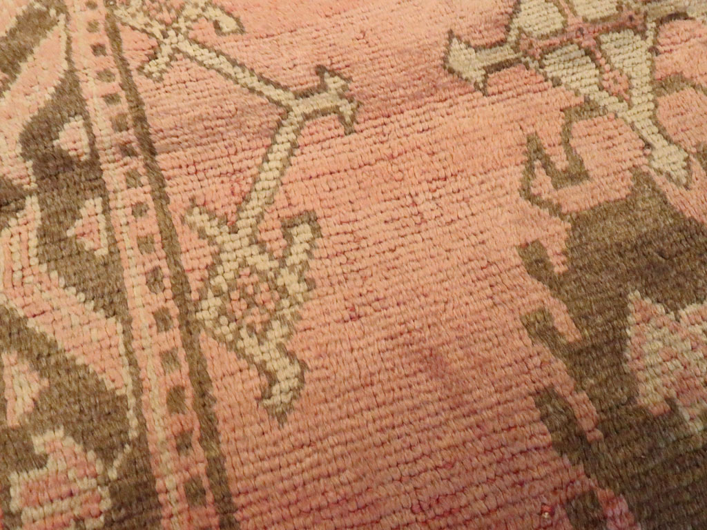 Antique Turkish Oushak Rug, No.20140 - Gss