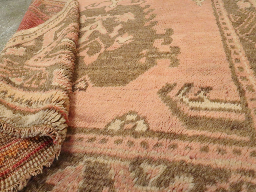 Antique Turkish Oushak Rug, No.20140 - Gss