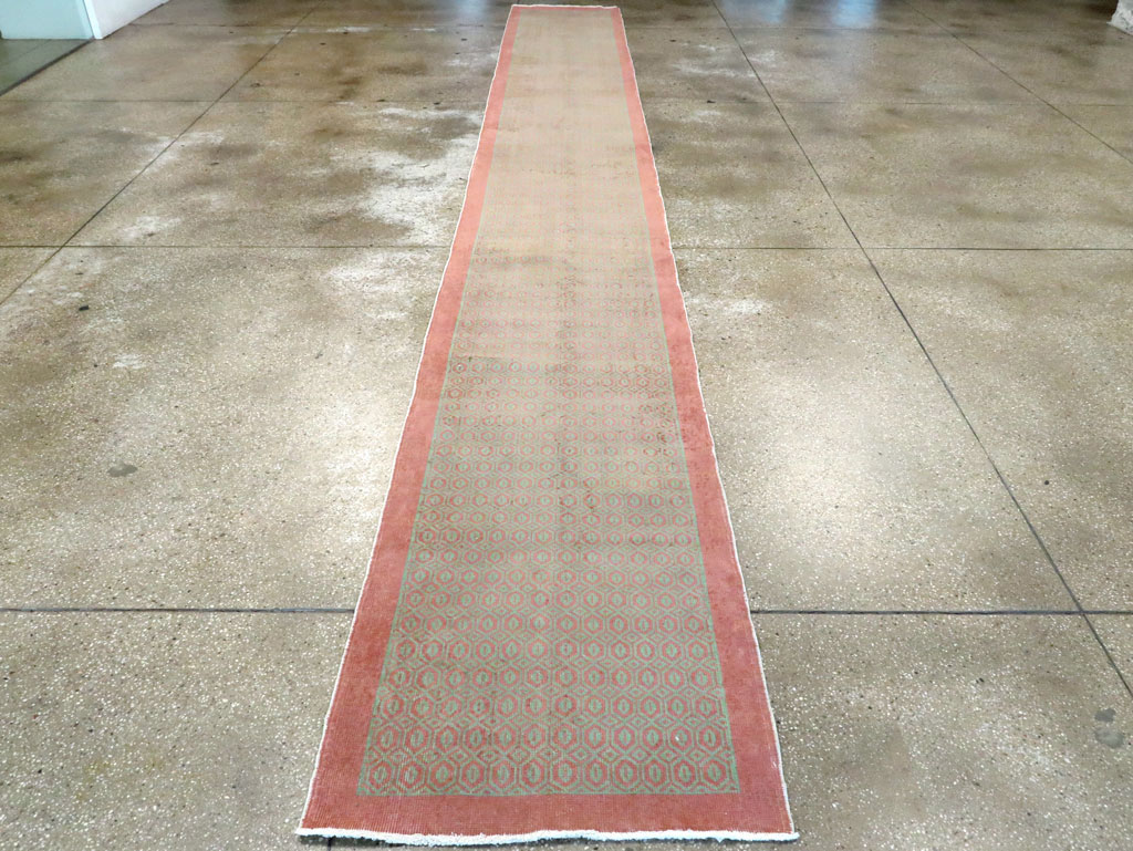 Vintage Turkish Anatolian Runner, No.20141 - Gss