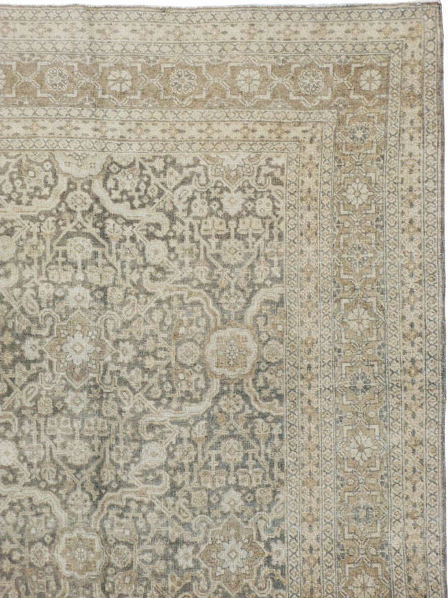 Antique Persian Tabriz Carpet, No.20159 - Gss