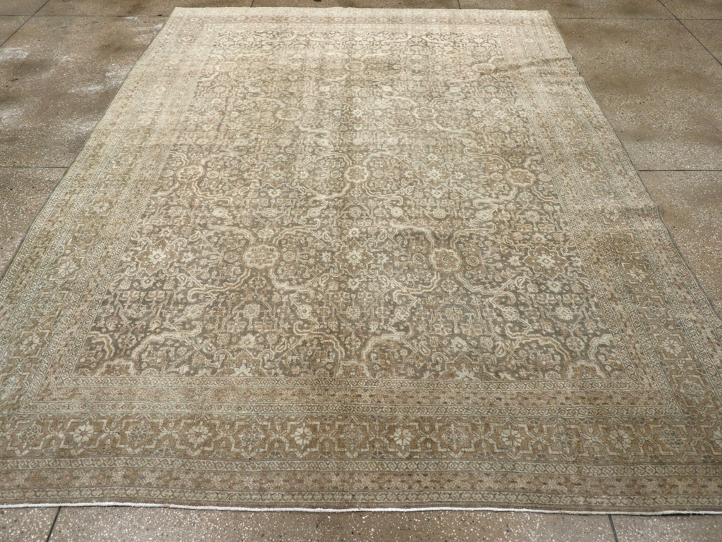Antique Persian Tabriz Carpet, No.20159 - Gss