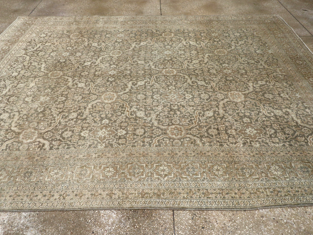 Antique Persian Tabriz Carpet, No.20159 - Gss