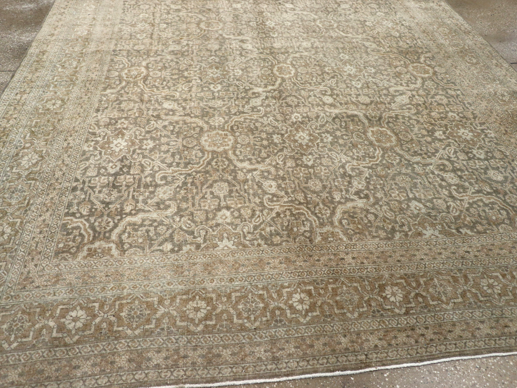 Antique Persian Tabriz Carpet, No.20159 - Gss