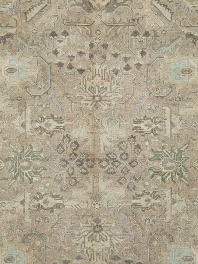 Vintage Persian Tabriz Carpet, No.20165 - Gss