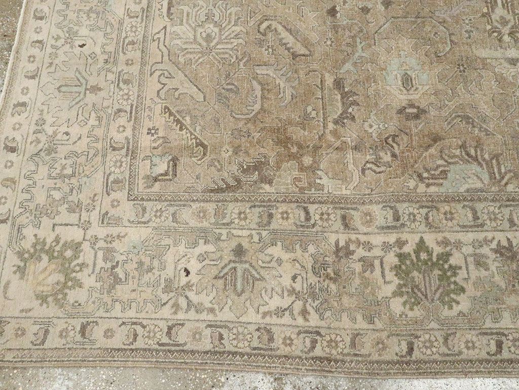 Vintage Persian Tabriz Carpet, No.20165 - Gss