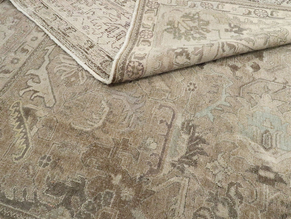 Vintage Persian Tabriz Carpet, No.20165 - Gss