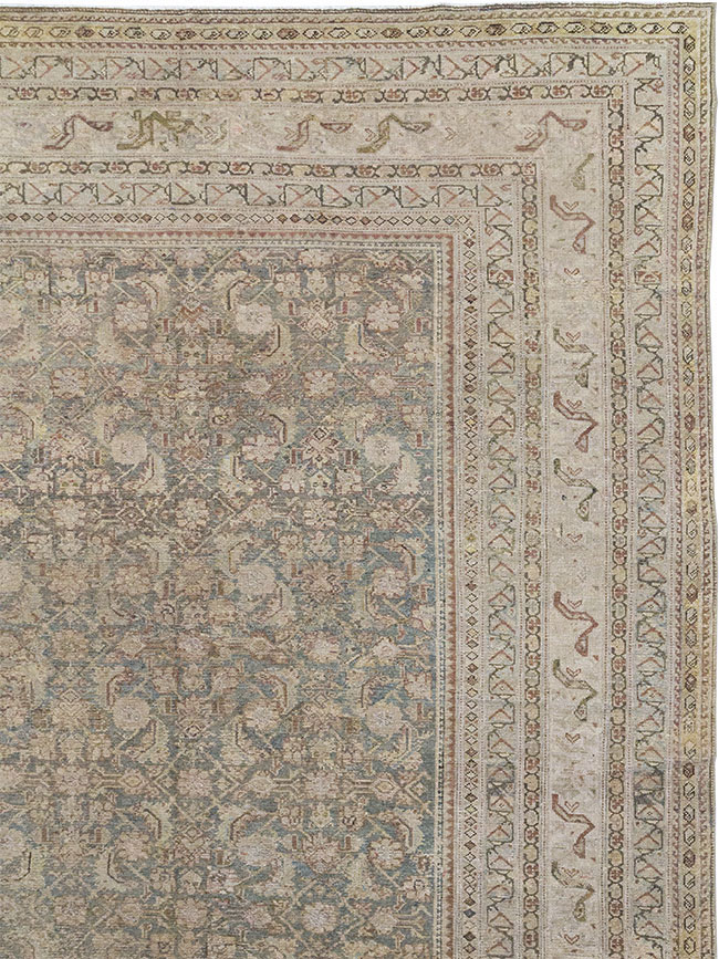 Antique Persian Malayer Oversize Carpet, No.20167 - Gss