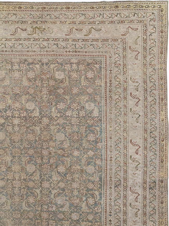 Antique Persian Malayer Oversize Carpet, No.20167 - Gss