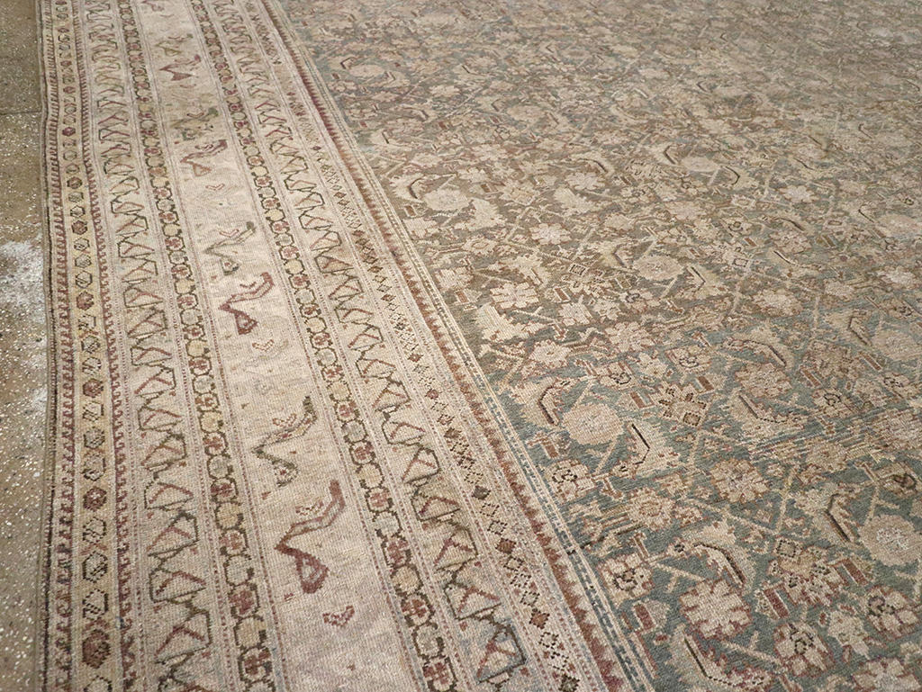 Antique Persian Malayer Oversize Carpet, No.20167 - Gss