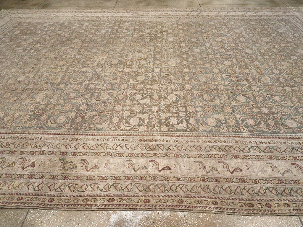 Antique Persian Malayer Oversize Carpet, No.20167 - Gss