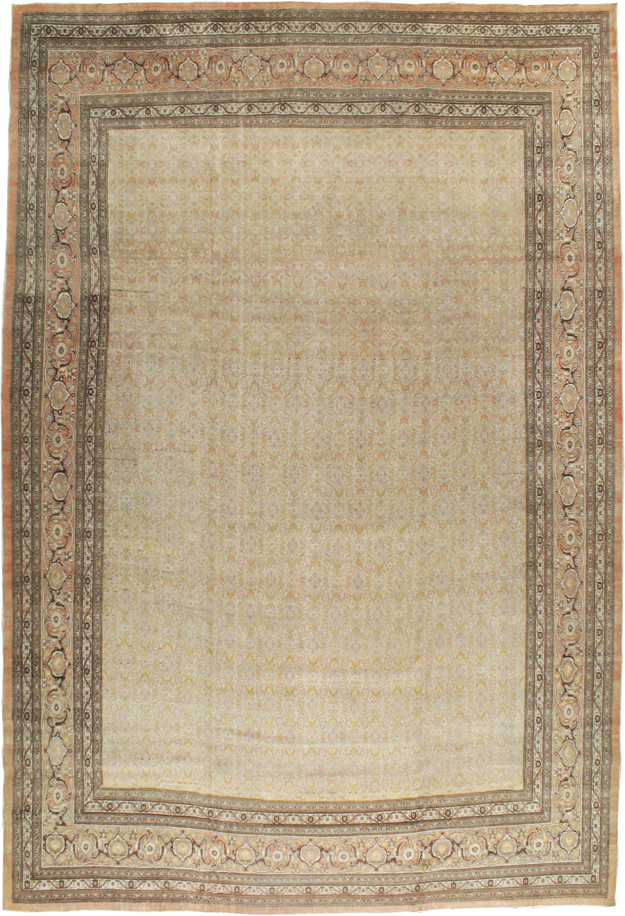 Antique Persian Tabiz Carpet, No.20170 - Gss
