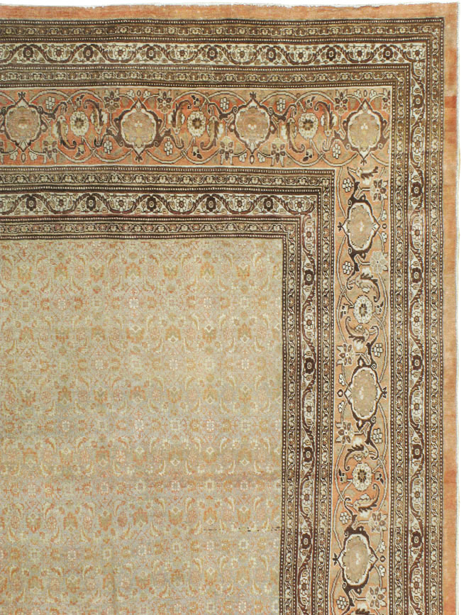Antique Persian Tabiz Carpet, No.20170 - Gss