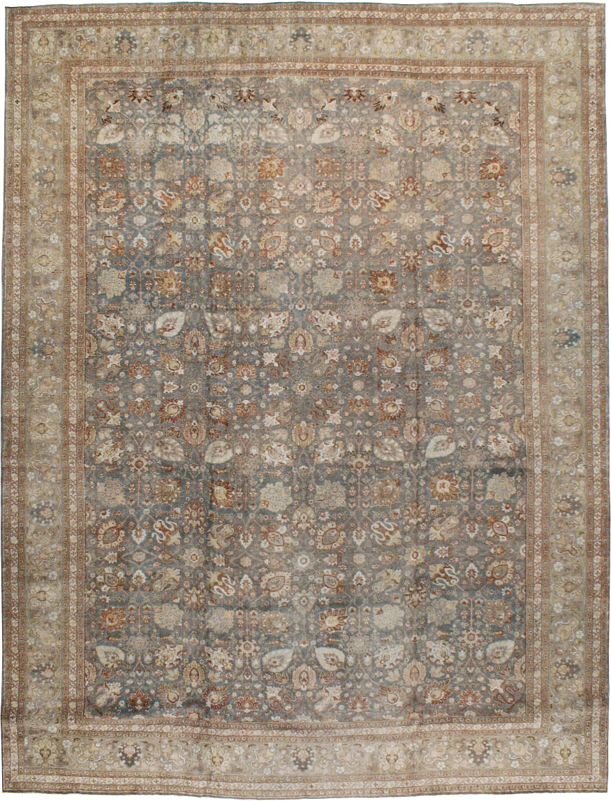 Antique Persian Tabriz Carpet, No.20173 - Gss