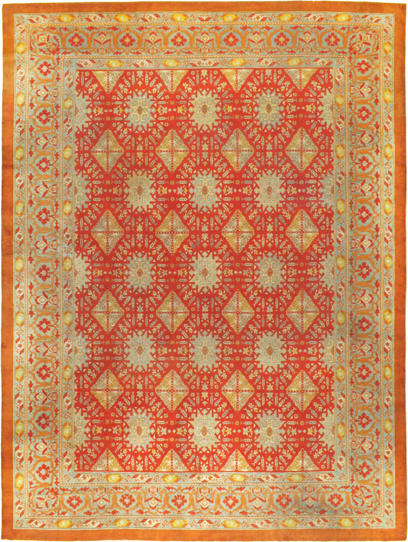 Antique Indian Amritsar Carpet, No.20175 - Gss