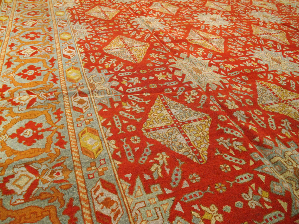 Antique Indian Amritsar Carpet, No.20175 - Gss