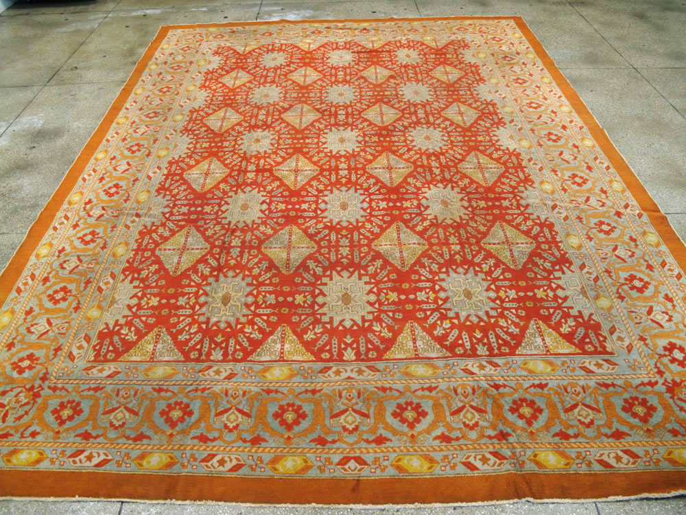 Antique Indian Amritsar Carpet, No.20175 - Gss