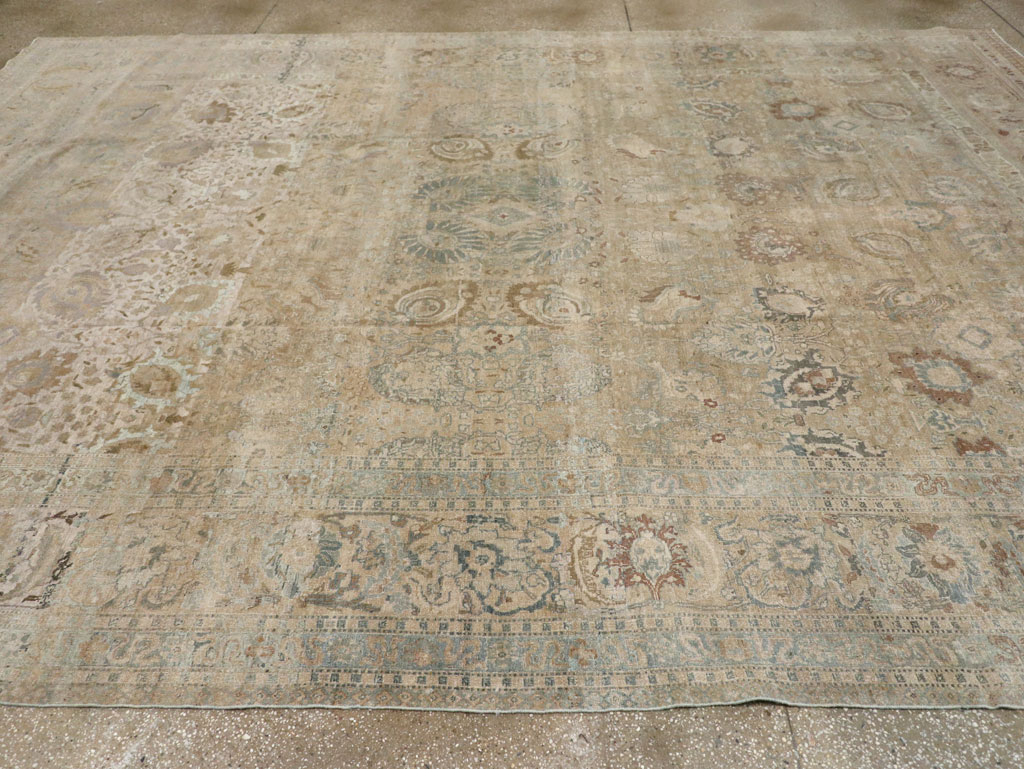 Antique Persian Tabriz Carpet, No.20177 - Gss