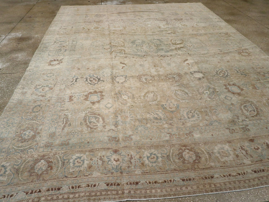 Antique Persian Tabriz Carpet, No.20177 - Gss