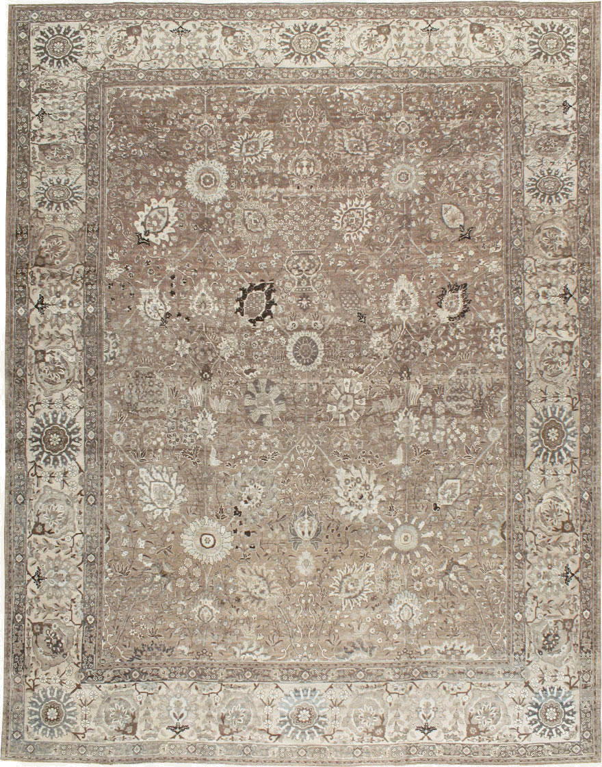 Antique Persian Tabriz Carpet, No.20179 - Gss
