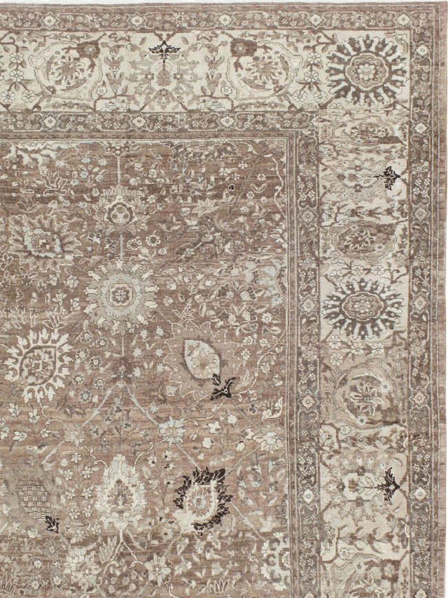 Antique Persian Tabriz Carpet, No.20179 - Gss