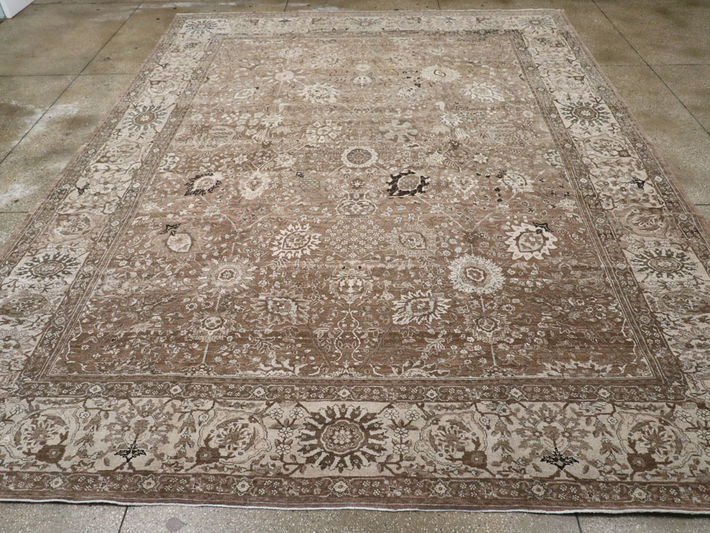 Antique Persian Tabriz Carpet, No.20179 - Gss