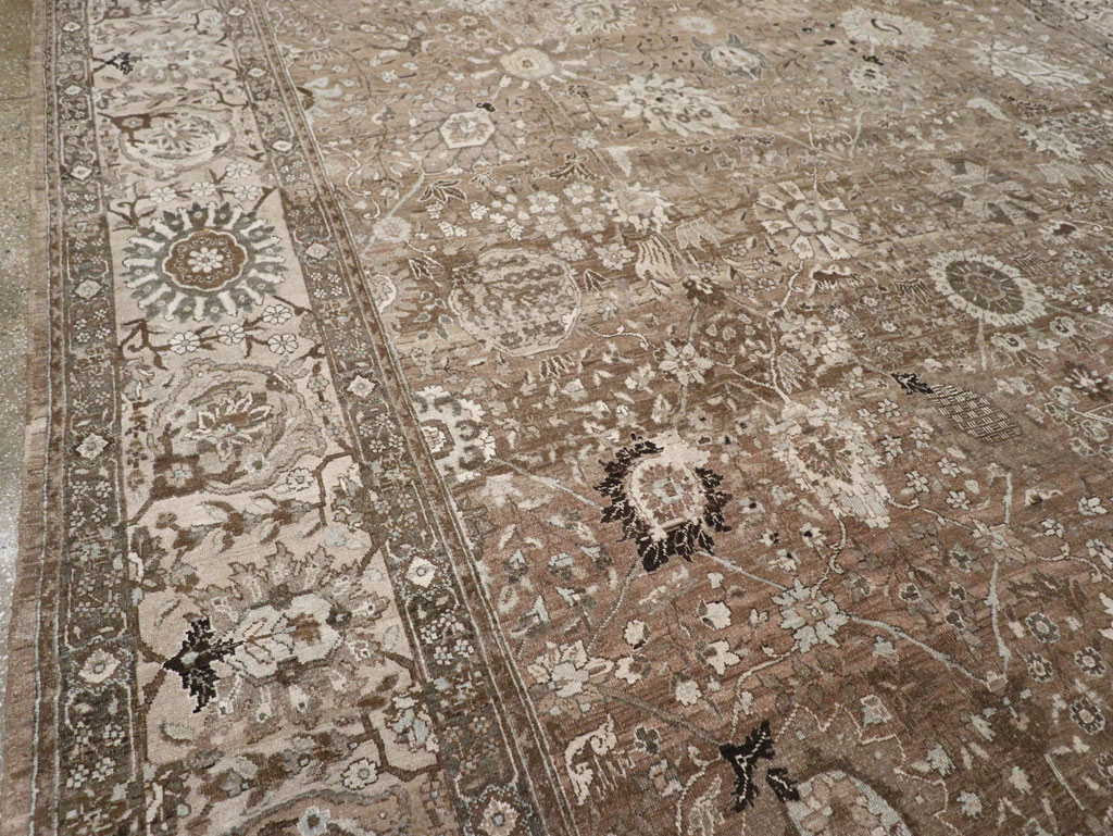 Antique Persian Tabriz Carpet, No.20179 - Gss