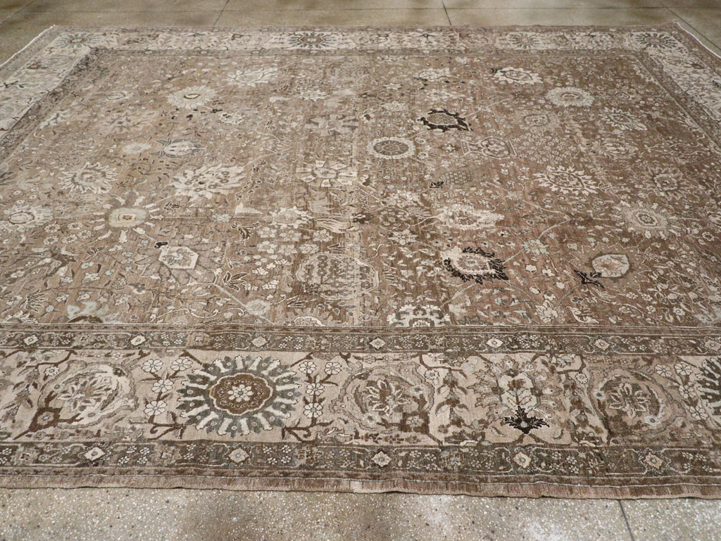 Antique Persian Tabriz Carpet, No.20179 - Gss