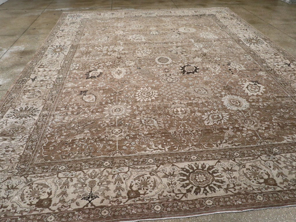 Antique Persian Tabriz Carpet, No.20179 - Gss
