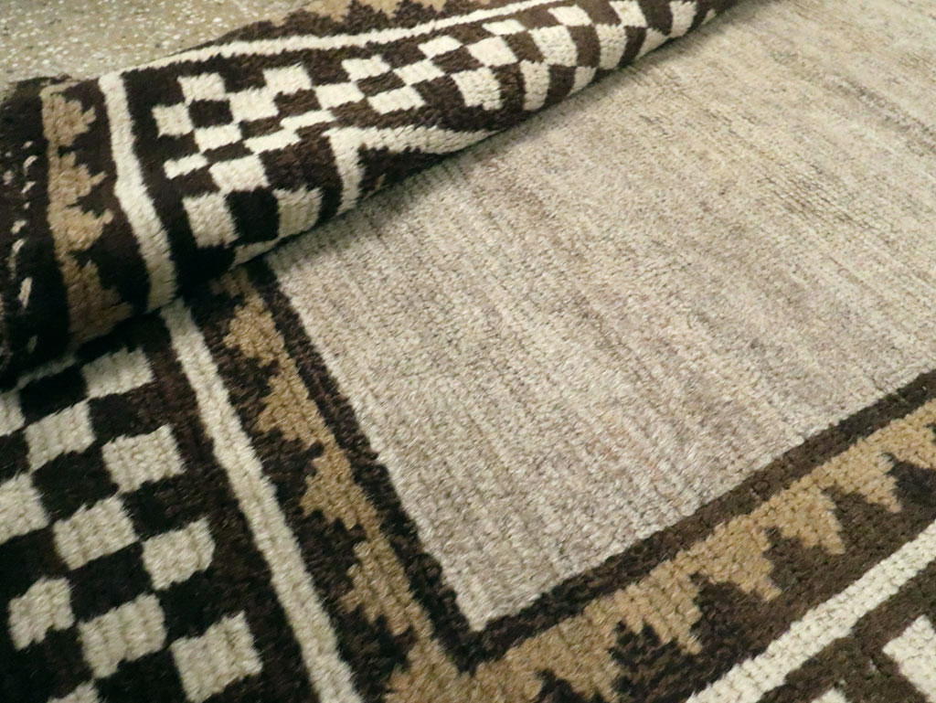 Vintage Persian Gabbeh Rug, No.20185 - Gss