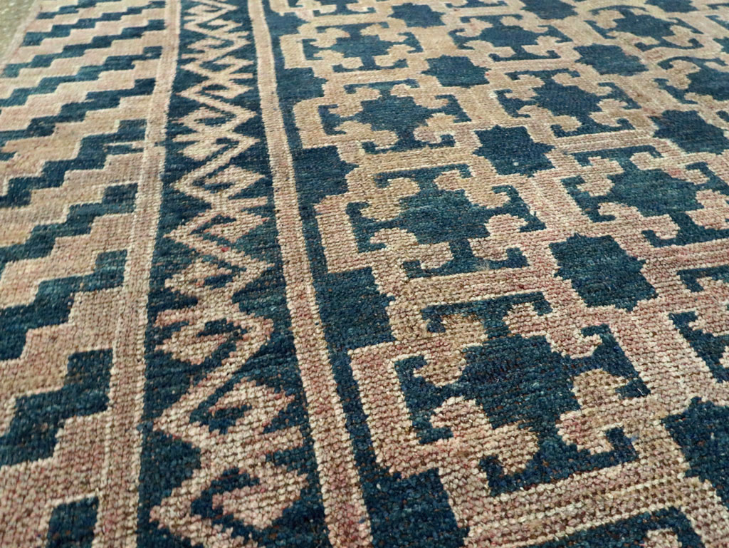 Antique East Turkestan Kirghiz Carpet, No.20193 - Gss