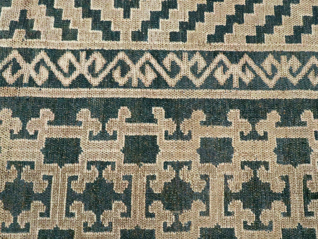 Antique East Turkestan Kirghiz Carpet, No.20193 - Gss