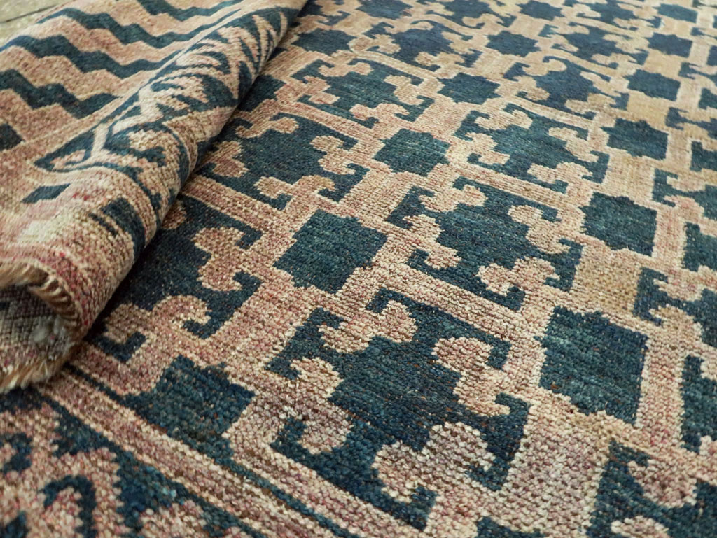 Antique East Turkestan Kirghiz Carpet, No.20193 - Gss