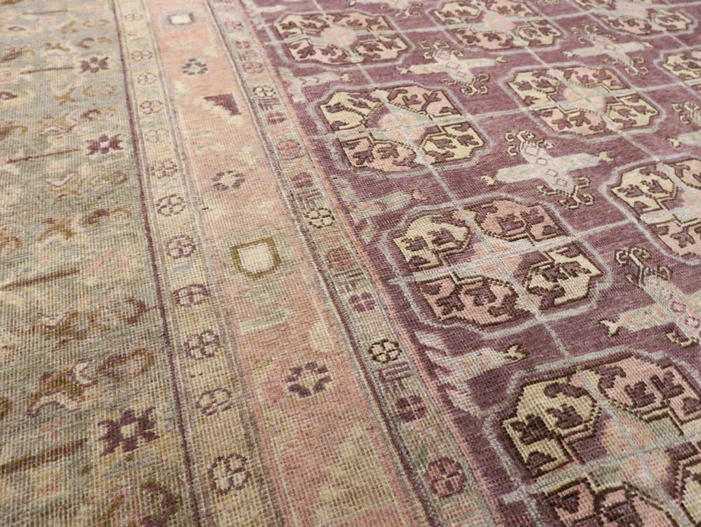 Antique East Turkestan Khotan Room Size Carpet, No.20211 - Gss
