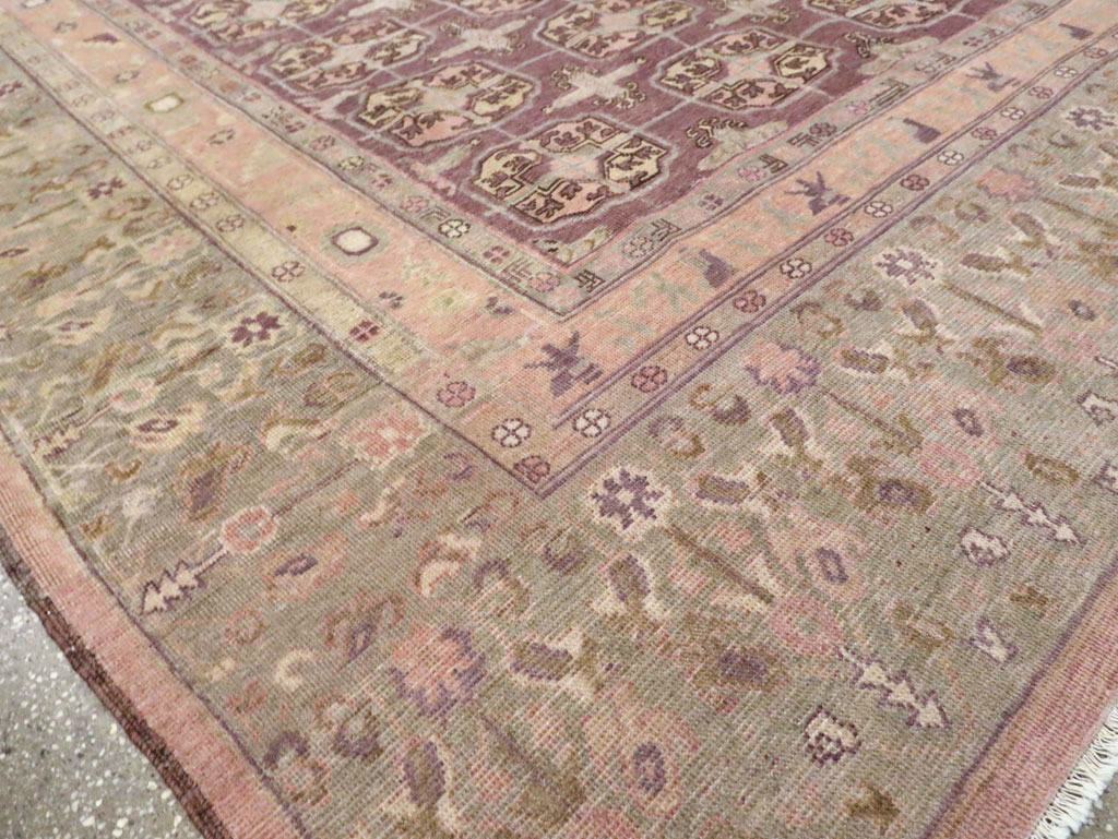 Antique East Turkestan Khotan Room Size Carpet, No.20211 - Gss