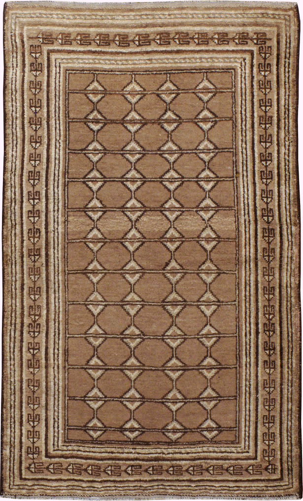 Vintage East Turkestan Samarkand Rug, No.20212 - Gss