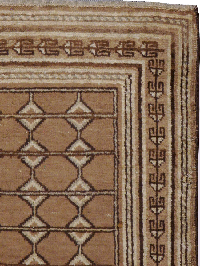 Vintage East Turkestan Samarkand Rug, No.20212 - Gss