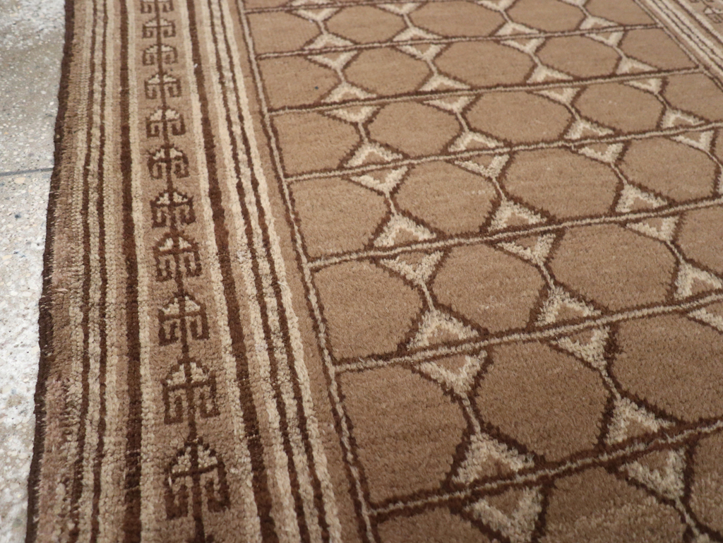 Vintage East Turkestan Samarkand Rug, No.20212 - Gss