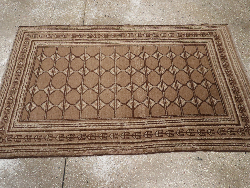 Vintage East Turkestan Samarkand Rug, No.20212 - Gss