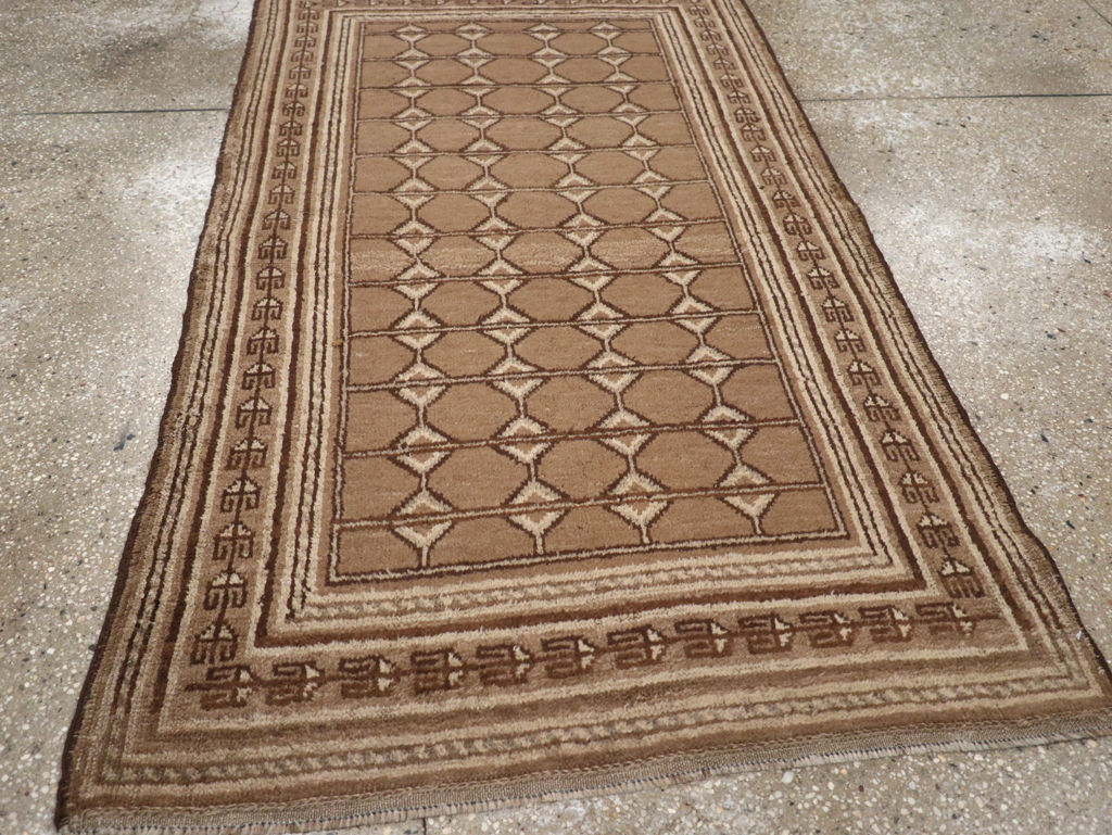 Vintage East Turkestan Samarkand Rug, No.20212 - Gss