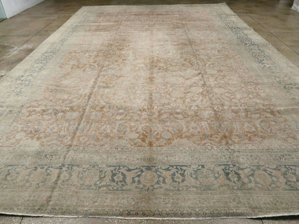 Antique Persian Tabriz Carpet, No.20215 - Gss